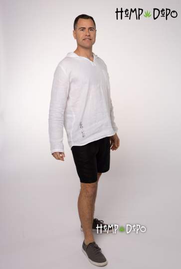 Mens Black Short Front