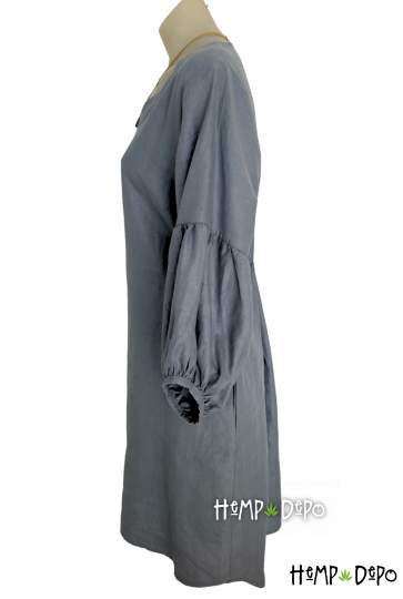 Side steel lantern dress